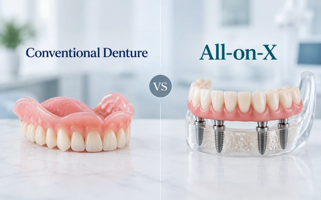 All-on-X vs Conventional Denture