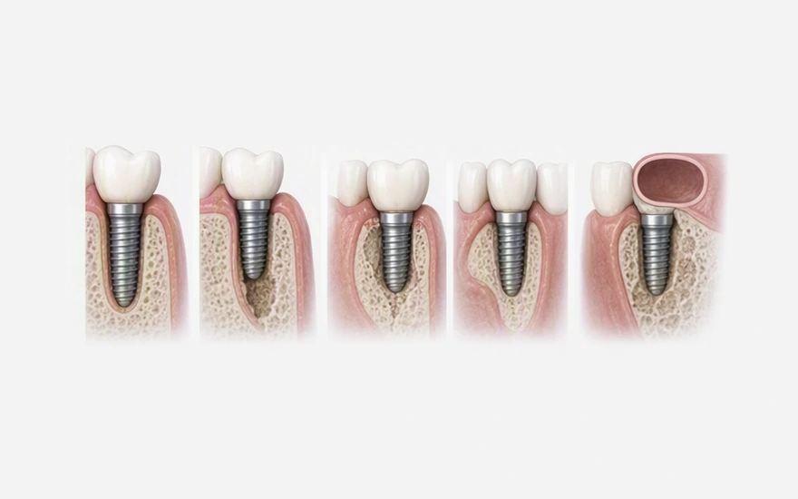 Varying Complexity in a Failed Implant Repair